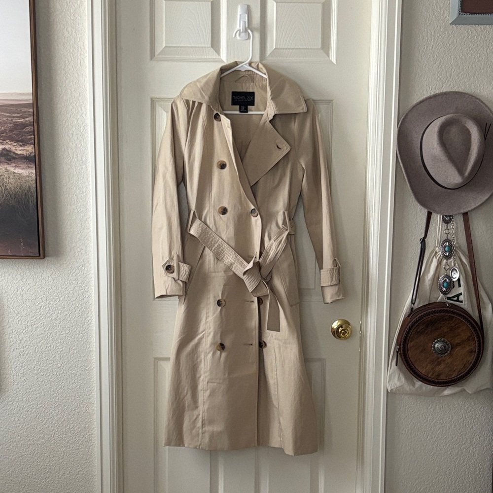 Rachel Zoe Beige Trench Coat